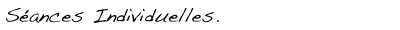 Séances Individuelles